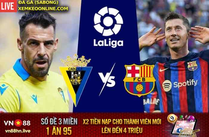 Cadiz vs Barcelona