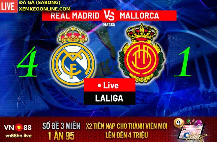 Madrid vs Mallorca