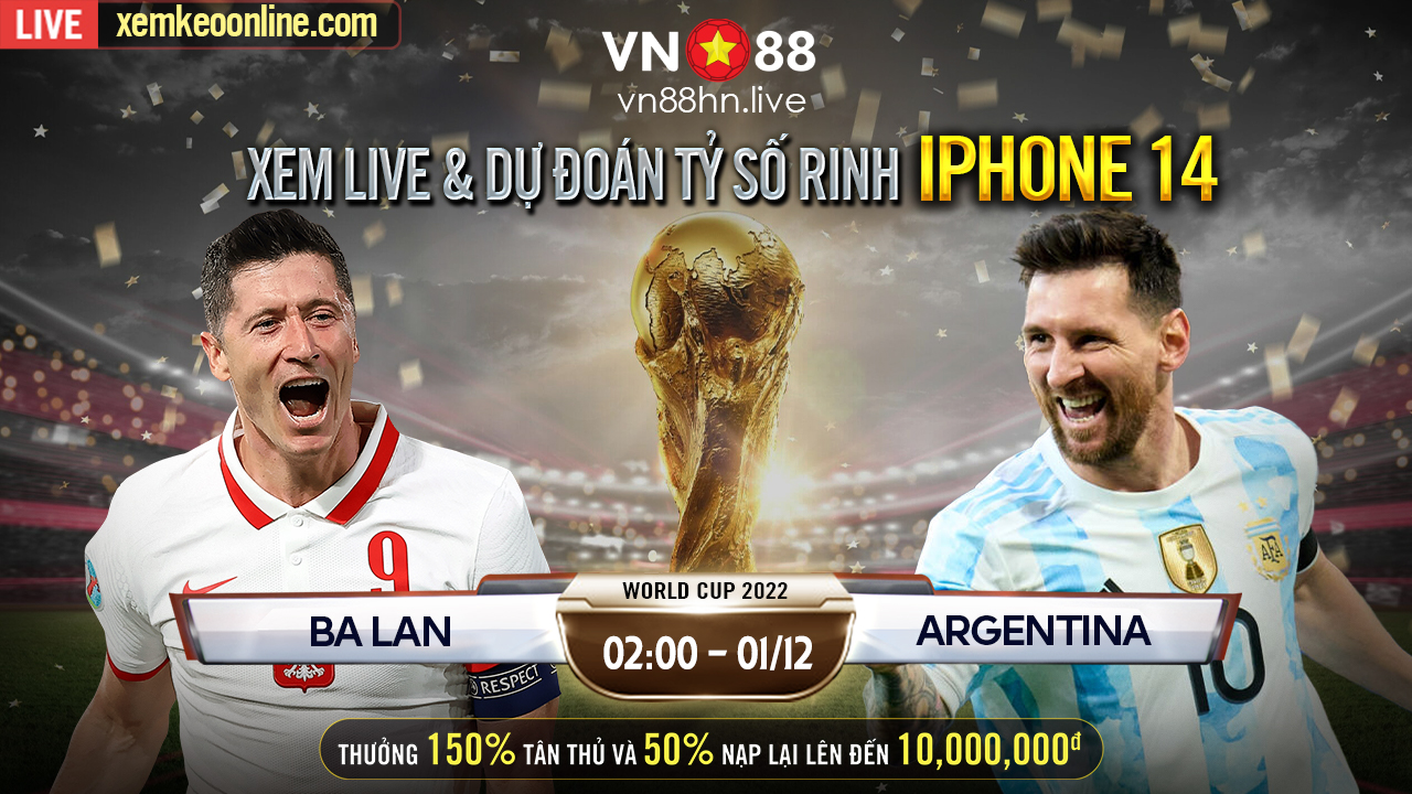 Ba Lan vs Argentina