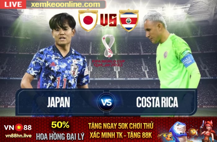 Nhat Ban vs Costa Rica 2