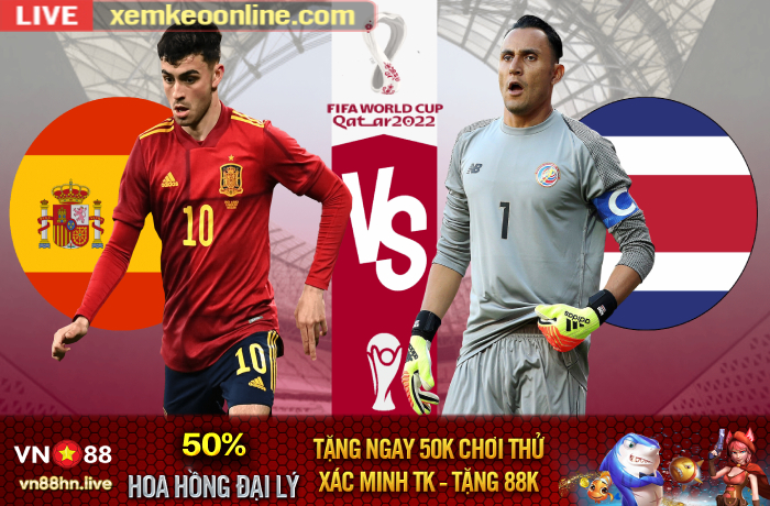 Tay Ban Nha vs Costa Rica 2