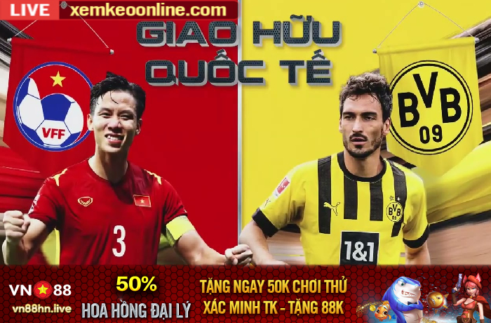 Viet Nam vs Dortmund 1