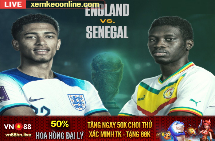 Anh vs Senegal 1