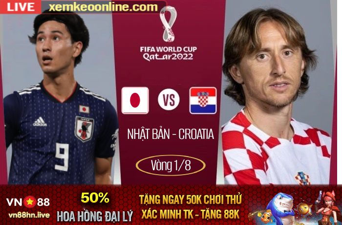 Nhat Ban vs Croatia 1