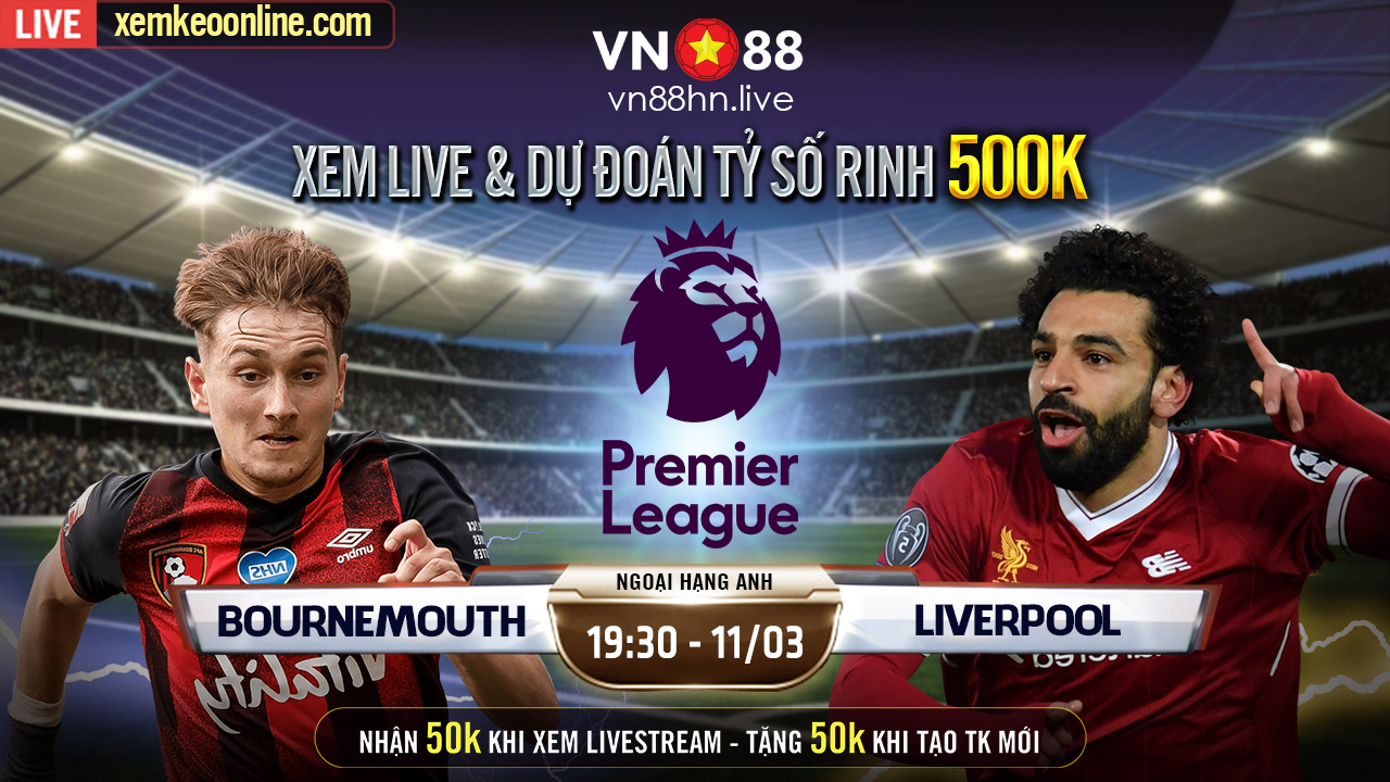 Bournemouth vs Liverpool