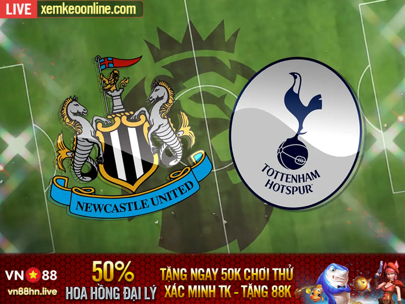 Soi kèo Ngoại Hạng Anh Newcastle vs Tottenham 20h00 ngày 23/4