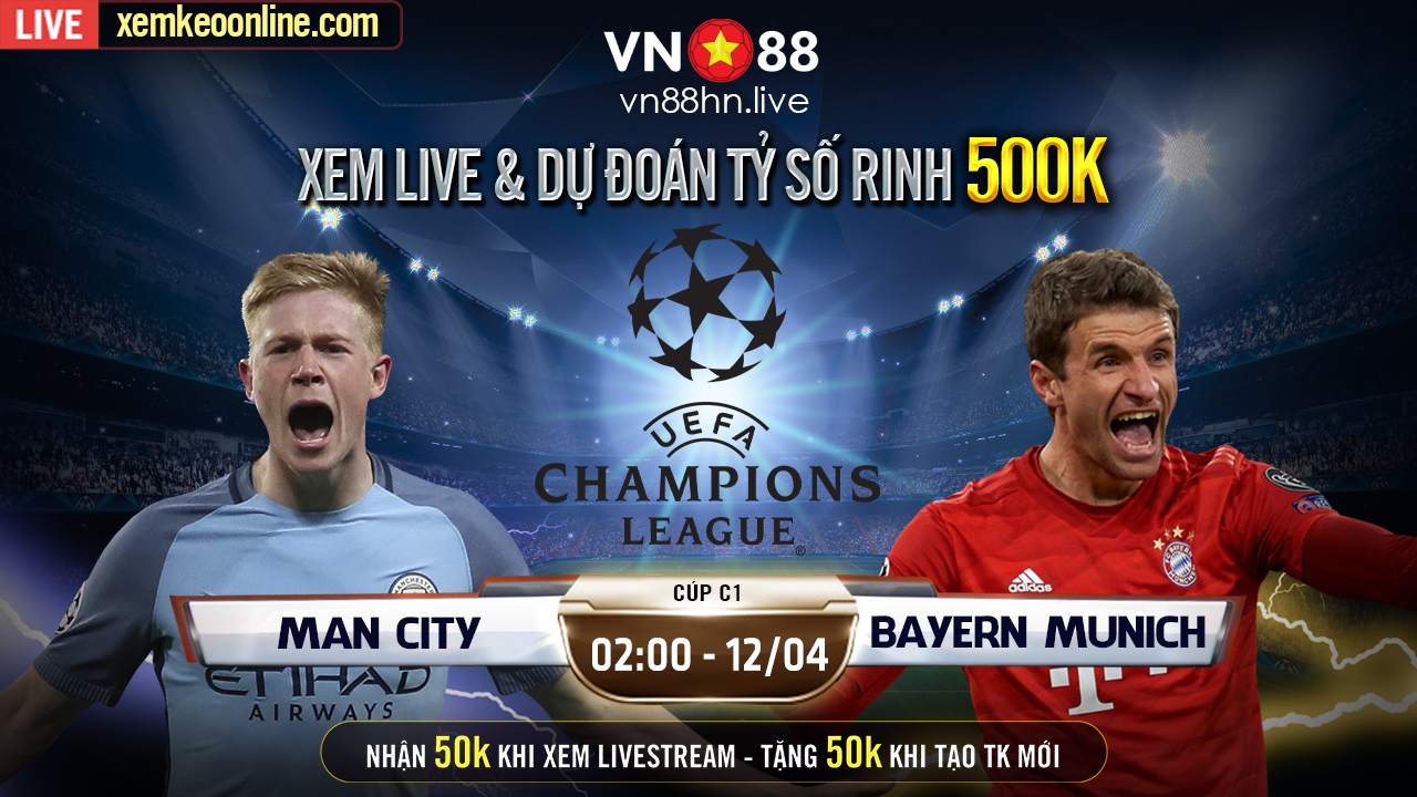 Man City vs Bayern Munich 3