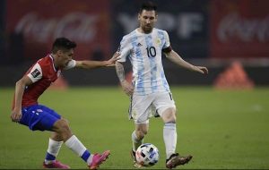 argentina vs chile messi