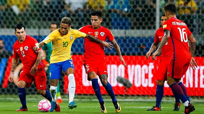 Brazil vs Chile 4