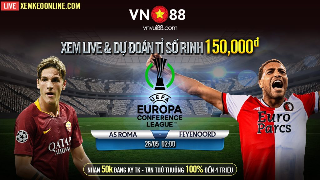 1280x720 AS Roma vs Feyenoord