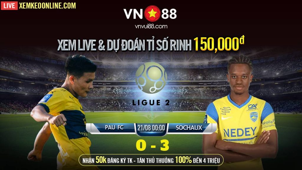 PAU vs Sochaux 1