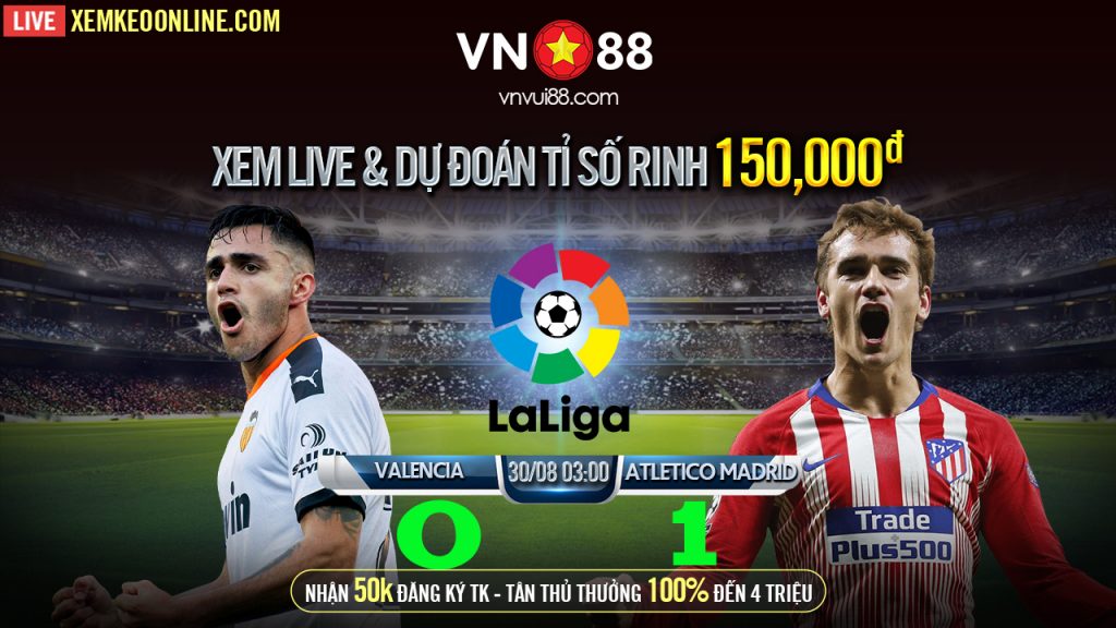 Valencia vs Atletico Madrid 1