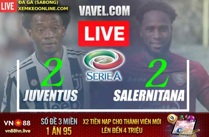 Juventus vs Salernitana