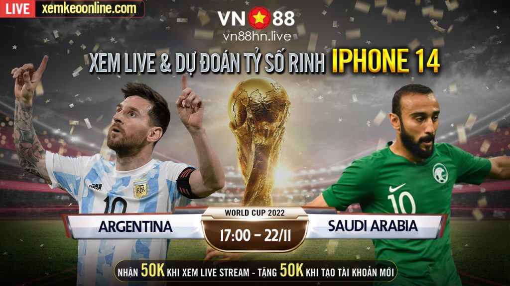 Argentina vs Saudi Arabia