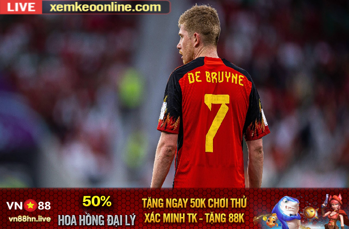 De Bruyne cho rang Bi da het thoi 1