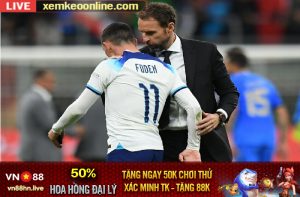 Phil Foden du bi tai tuyen Anh 2