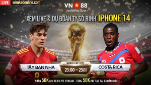 Tay Ban Nha vs Costa Rica