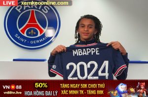 Em trai Mbappe ra mat doi 1 PSG cuc som 1