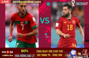 Morocco vs Tay Ban Nha 1