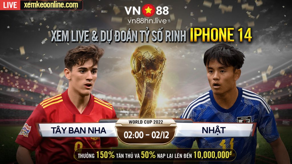 Tay Ban Nha vs Nhat Ban