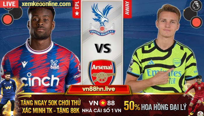 crystal palace vs arsenal 1