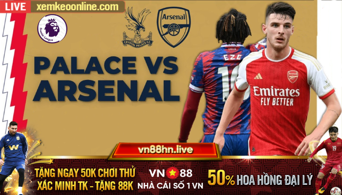 crystal palace vs arsenal 2