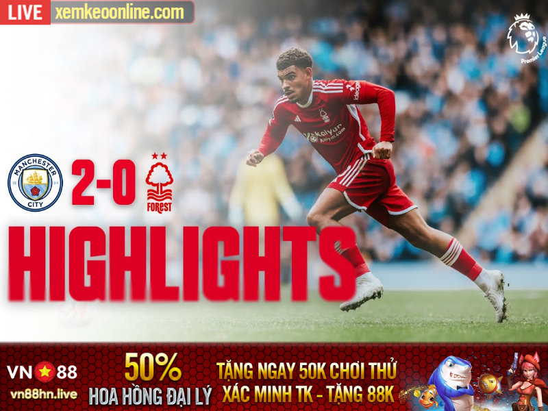 Highlights NHA 2023/24 | Manchester City 0-1 Nottingham Forest