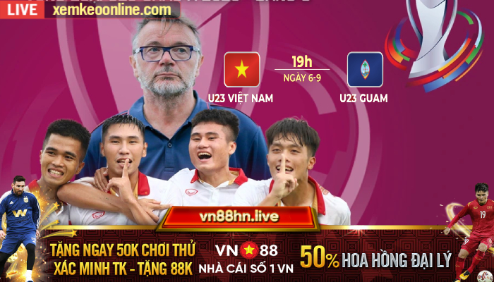 U23 Viet Nam vs U23 Guam 1