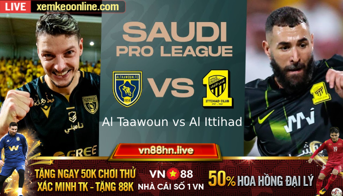 Al Taawoun vs Al Ittihad 2