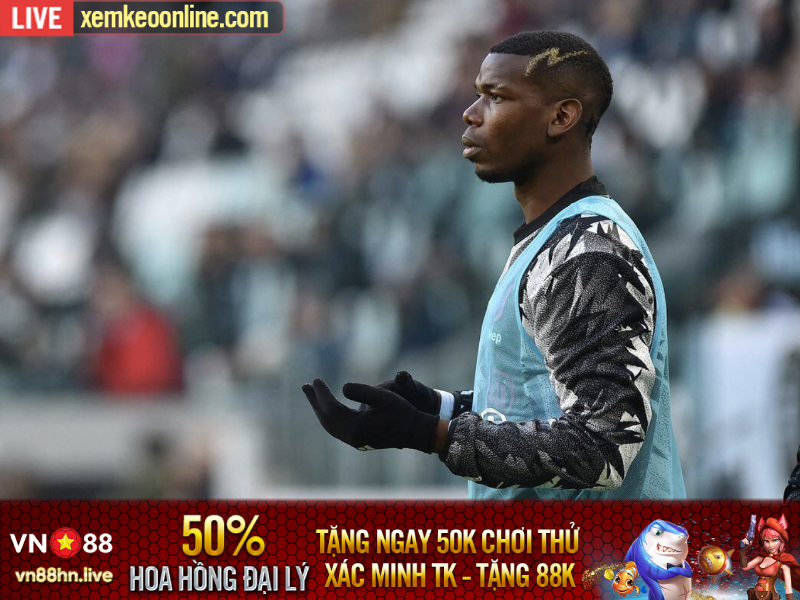 Pogba nguy cơ bị cấm thi đấu 4 năm