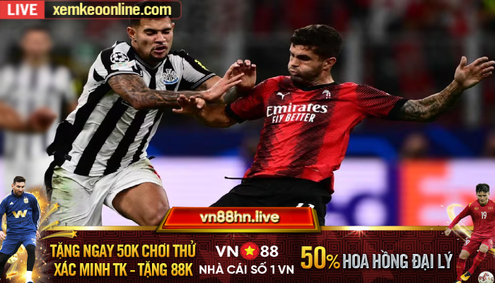 Newcastle vs AC Milan 2