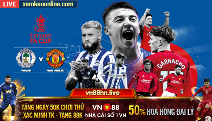 Wigan Athletic vs Man United 1