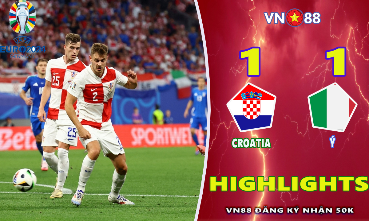 Hightlights EURO 2024 | Italy 1-1 Croatia