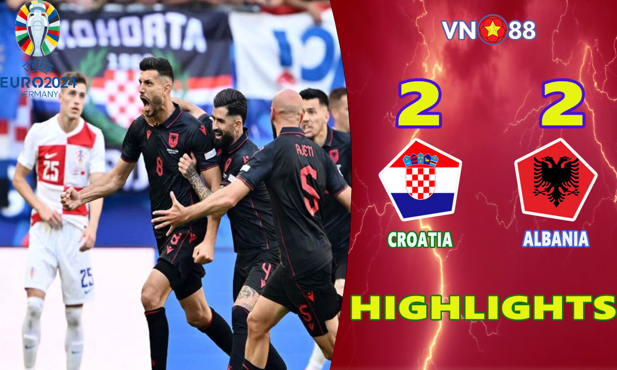 Hightlights EURO 2024 | Croatia 2-2 Albania