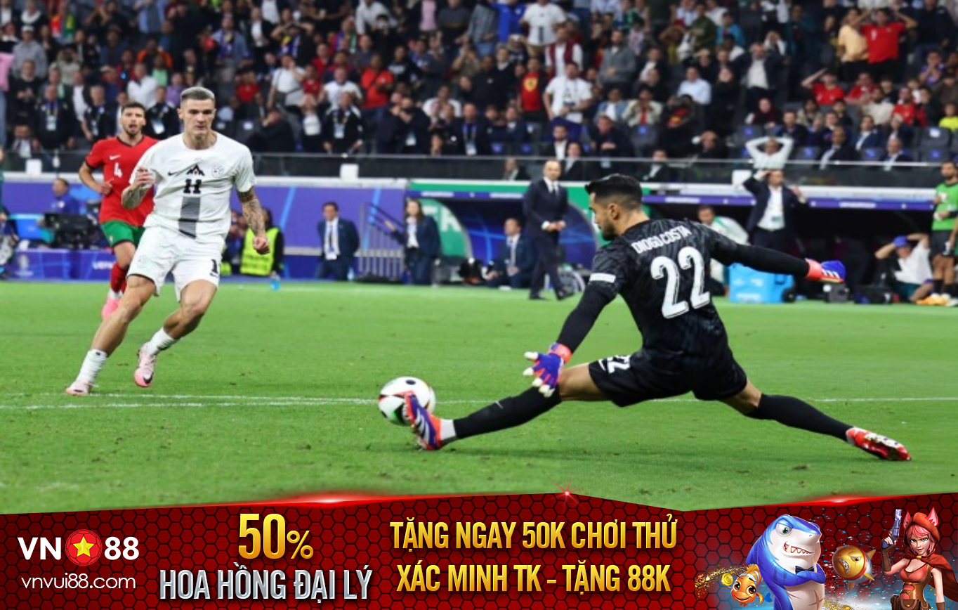 Bồ Đào Nha vào tứ kết dù Ronaldo hỏng phạt đền